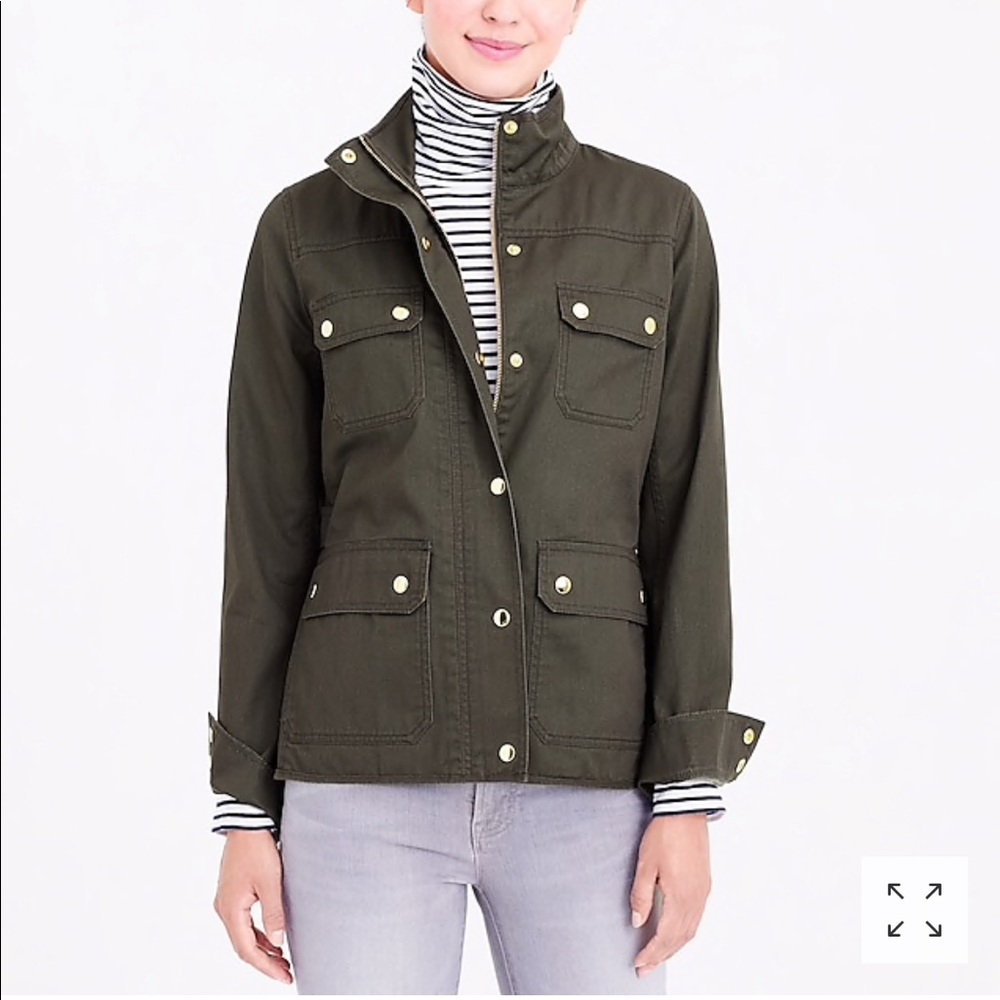 J. Crew Relaxed Boyfriend Field Jacket